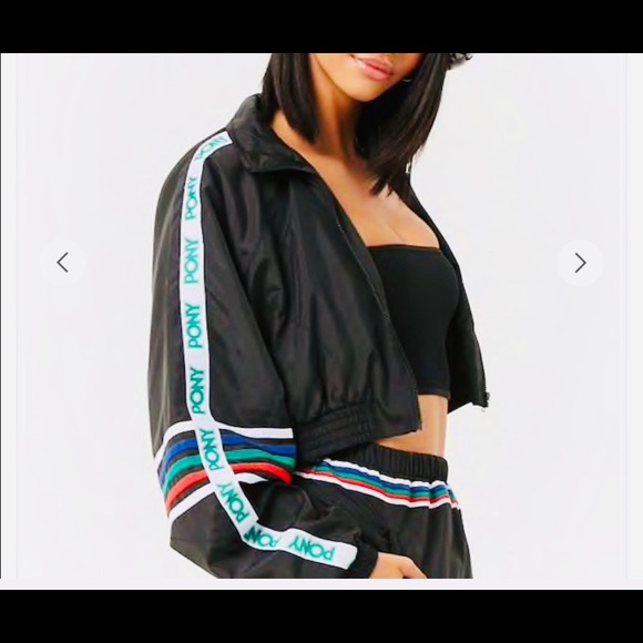 Pony cropped jacket only. Multistriped - Picture 3 of 5